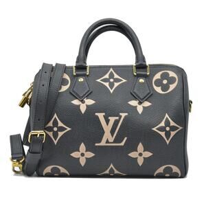 Louis Vuitton  Empreint Monogram Giant Speedy Bandouliere 25